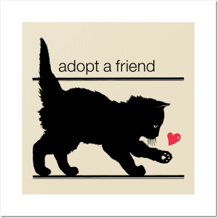 Adopt a Friend Posters and Art